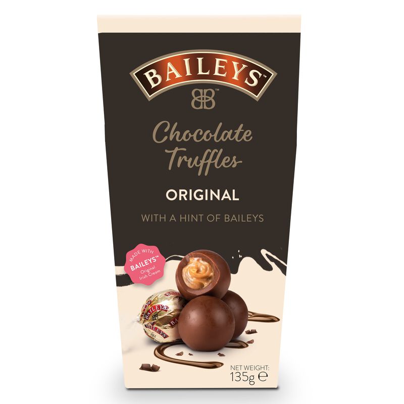 Baileys Irish Cream Twist Wraps Chocolate Truffles in a Box  135G